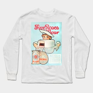 Five Roses Flour Ad Long Sleeve T-Shirt